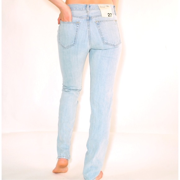 Rag & Bone High Rise Skinny Jeans - Picture 5 of 7